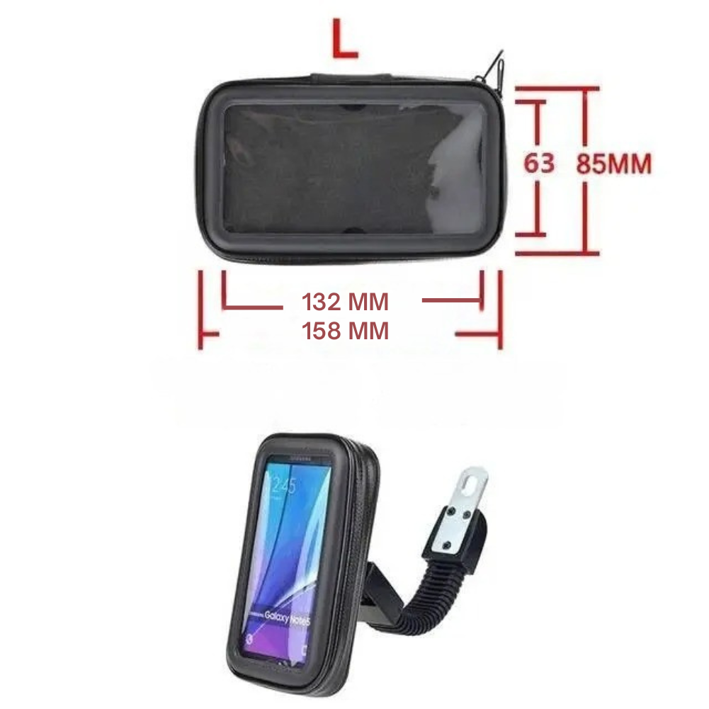 Porte Telephone Moto Etanche Taille L