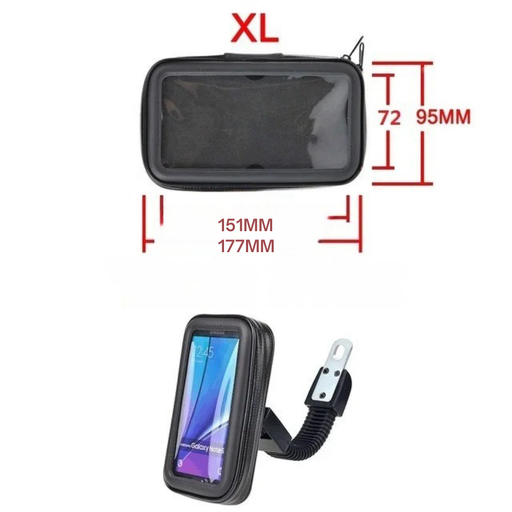 Porte Telephone Moto Etanche Taille XL
