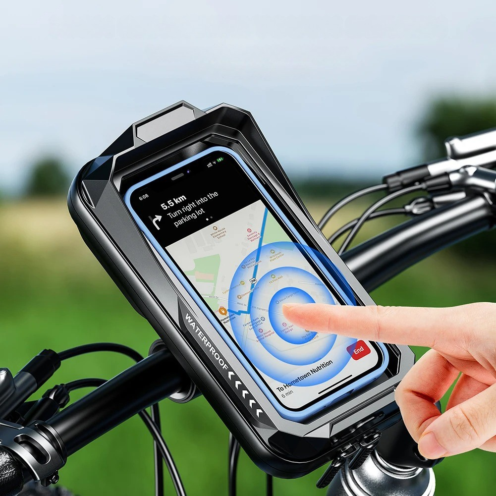 Support telephone moto etanche navigation