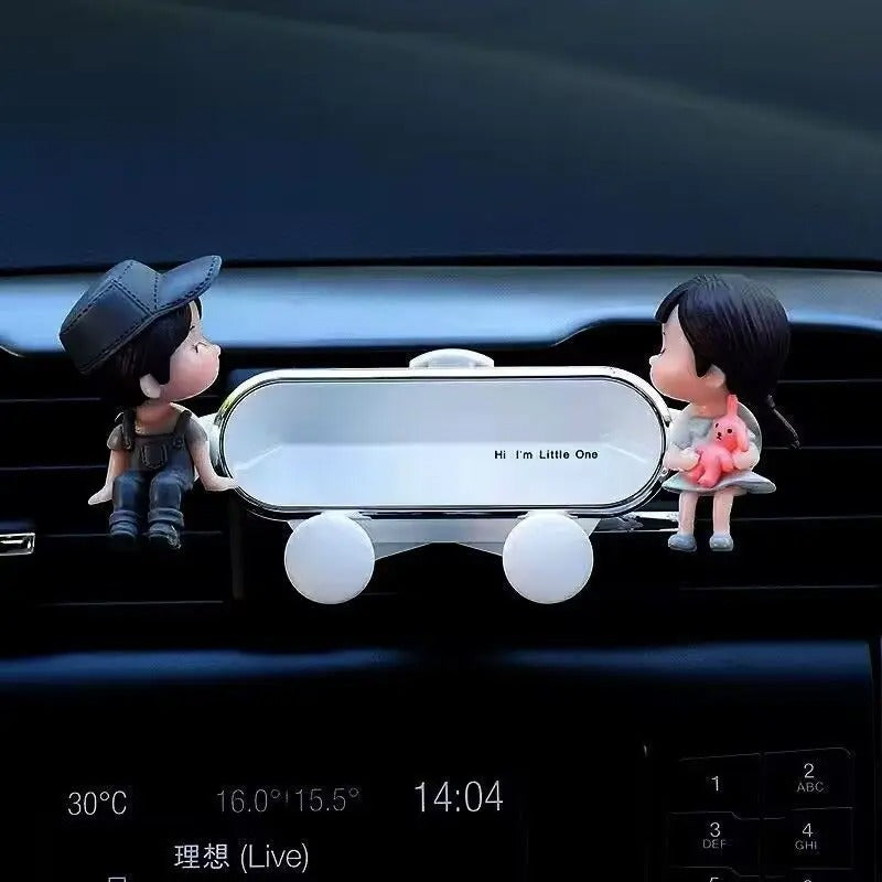 Support Telephone Voiture LittleOne variante Amoureux