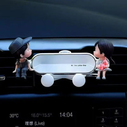 Support Telephone Voiture LittleOne variante Amoureux
