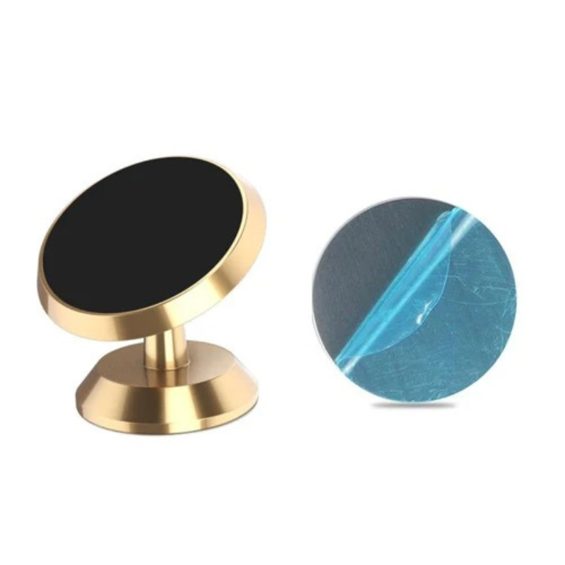 Support Telephone Voiture magnetique Fixer Or