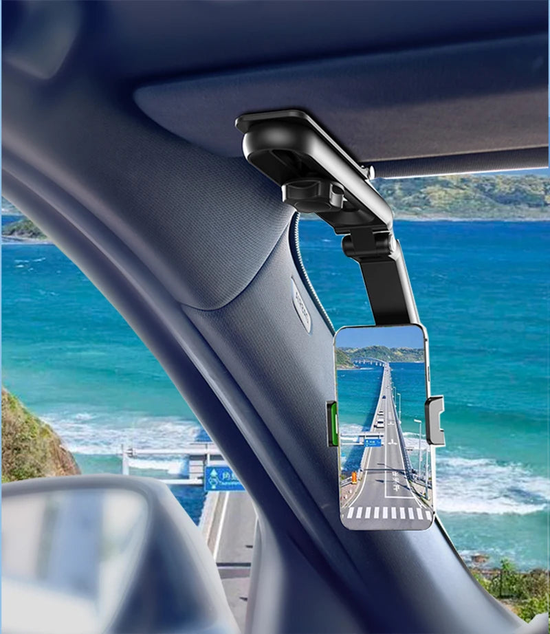 Support de telephone pour voiture Pare-Soleil mise en situation