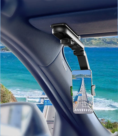 Support de telephone pour voiture Pare-Soleil mise en situation