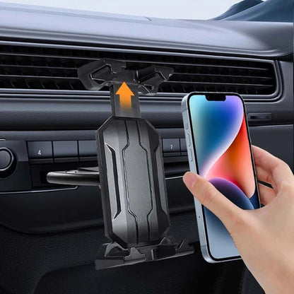 Support telephone voiture pour fente lecteur CD orientation