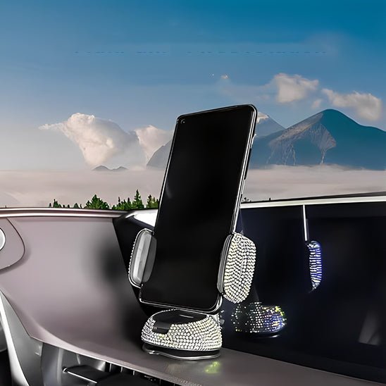 Support Telephone Voiture | Bling™ - Support Smartphone